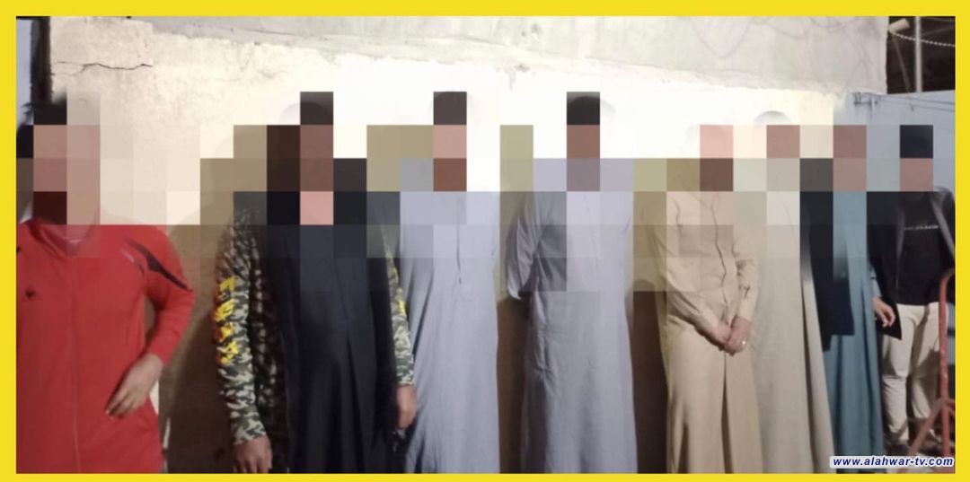 شرطة ذي قار : قوة امنية مشتركة تلقي القبض على 8 متهمين بقضية الارهاب ( دگة عشائرية )